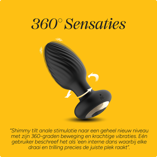 Speelse vibrerende plug – Shimmy